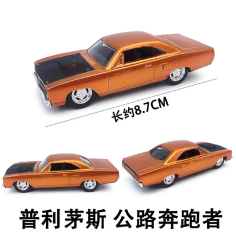 1:55 Fast and Furious Dodge Plymouth Mitsubishi Lykan Camaro Diecast Car Metal Alloy Model Car Toys for kids Gift Collection