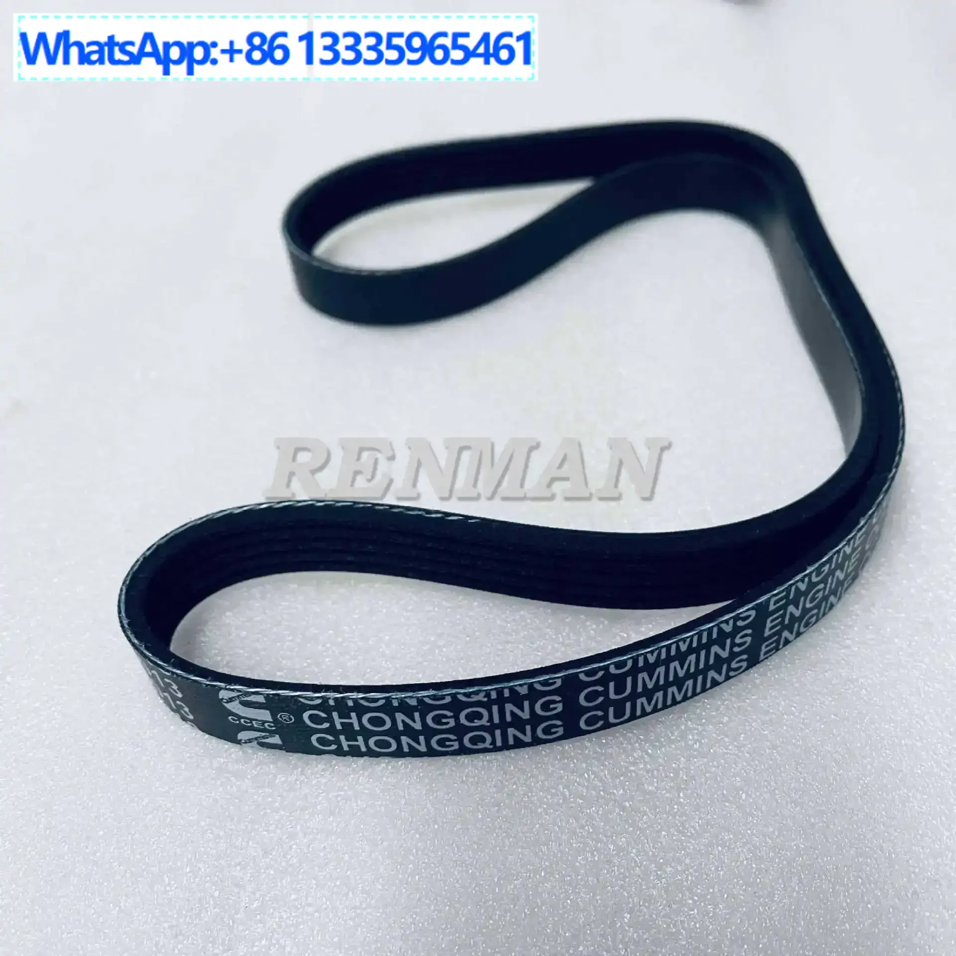 

2Pcs Chongqing Cummins NT855 KTA19 generator belt 206996 5PK940 multi-wedge belt 5412987