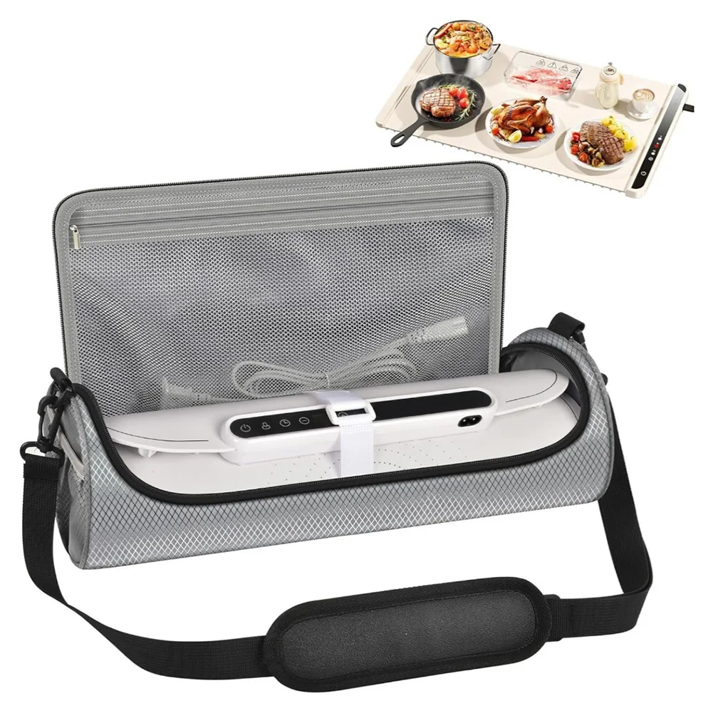 

Сумка для подогрева пищевых ковриков для LNNIW, для KPPTYUM, для FEPPO VEPOKA, свернутые плиты, держатель для хранения грелки, 14,96x6,69x5,51 дюйма