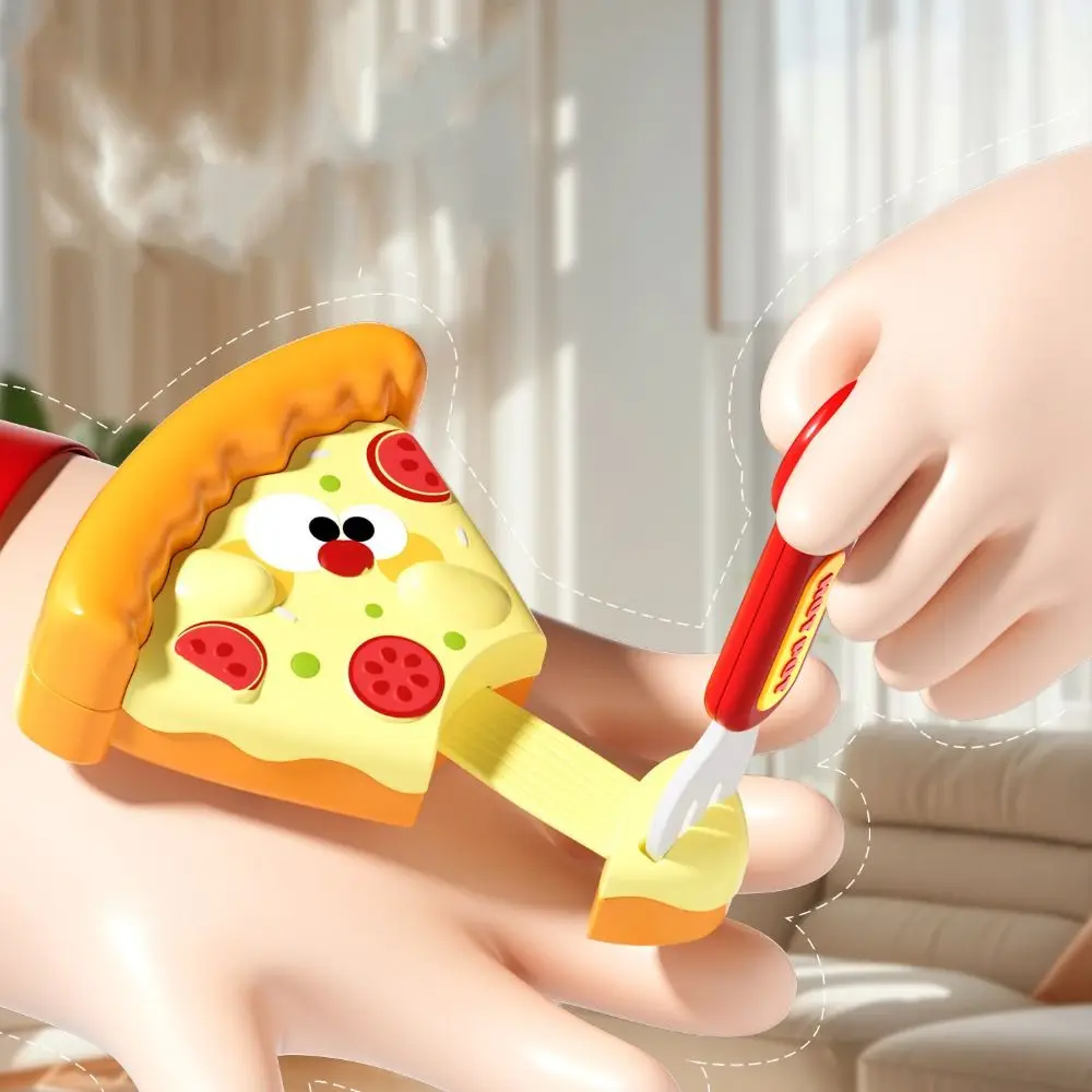 

Набор для ролевых игр: еда и напитки (гамбургер, пудинг, картофель фри, японская пицца) для раннего развития и сюжетно-ролевых игр