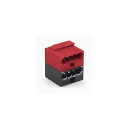 10PCS 100%new 243-211 KNX terminal EIB wiring terminal Red and black new original