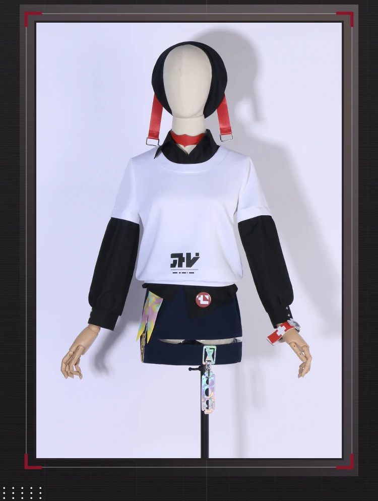 كورالي 6626 بلانك أزياء تنكرية للهالوين عيد الميلاد لعب الأدوار فستان نسائي XS-XL متوفر لعبة هونكاي إمباكت 3