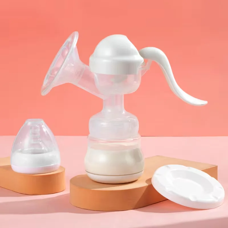 1PCS Painless & Portable Manual Breast Pump - High Suction, Chemical-Free Milk Collector for Postpartum Moms, Milking Machine view 4