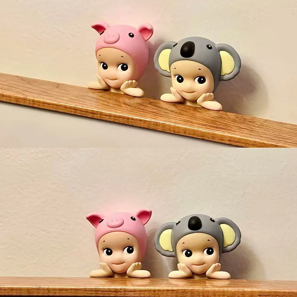 Urocza Seria Zwierzątek Lalki Figurki Anime Blind Box 8cm Figurka Akcji Ozdoba Samochodowa Prezent dla Dzieci…