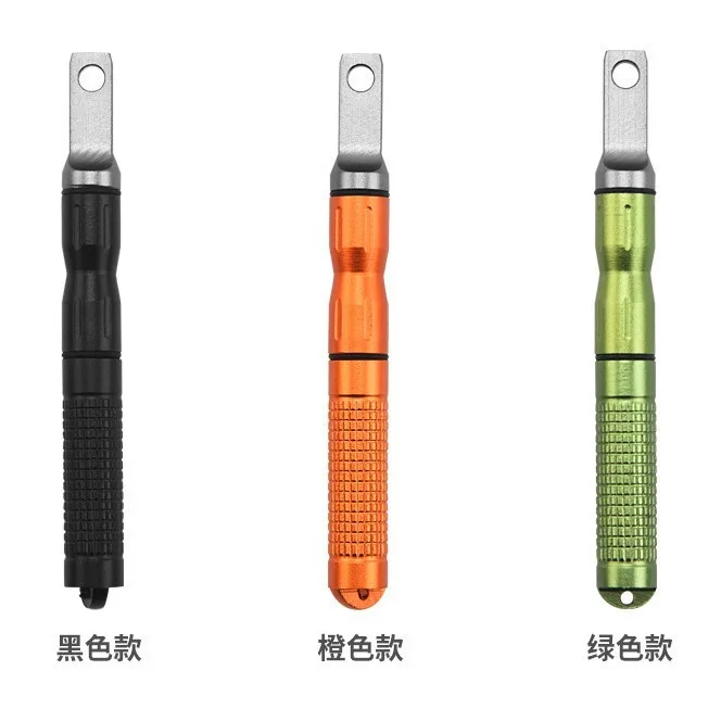 Outdoor Flint and Steel Waterproof Emergency Fire Starter, Camping Equipment Zinc Magnesium Rod Multi-functional Fire Stick view 5