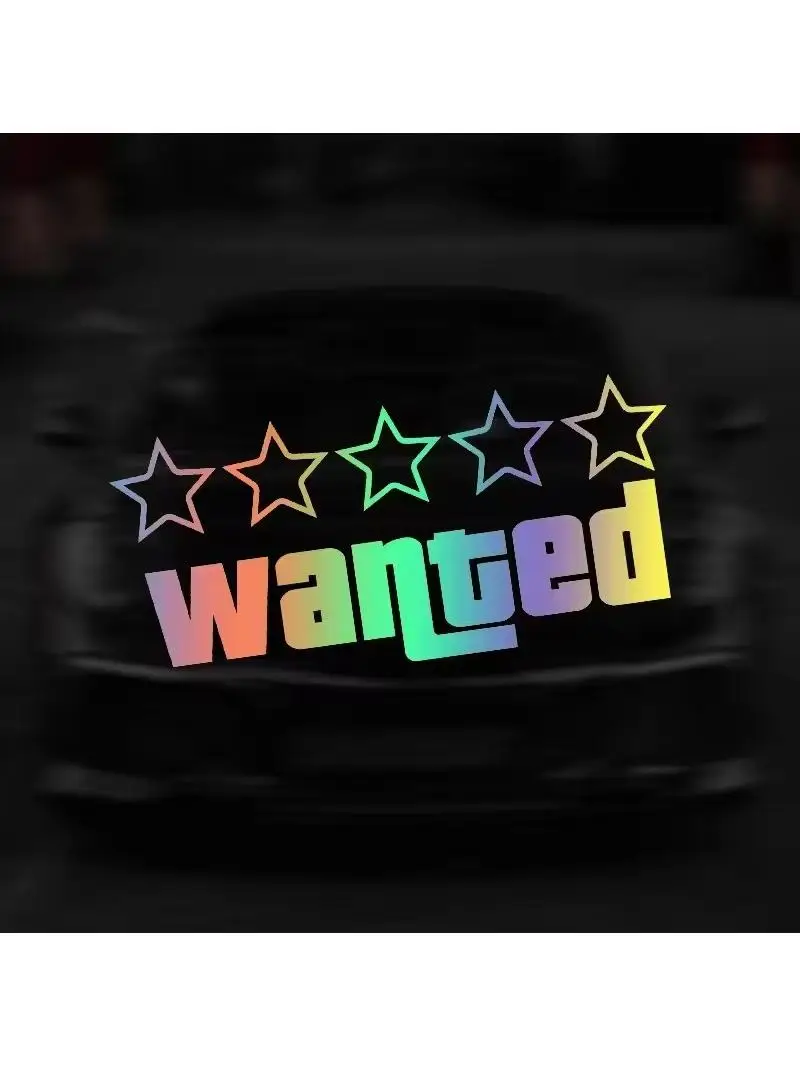 20*9cm Reflektierender Laser-Autoaufkleber 3D Auto-Sticker und -Abziehbilder Reflektierender Autoaufkleber Großhandel Auto-Styling Zubehör