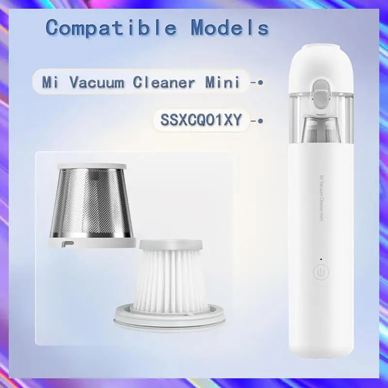 

Сменные стальные первичные фильтры AD24 и фильтры HEPA для пылесоса Xiaomi Mijia Mi Mini/SSXCQ01XY, комплект аксессуаров