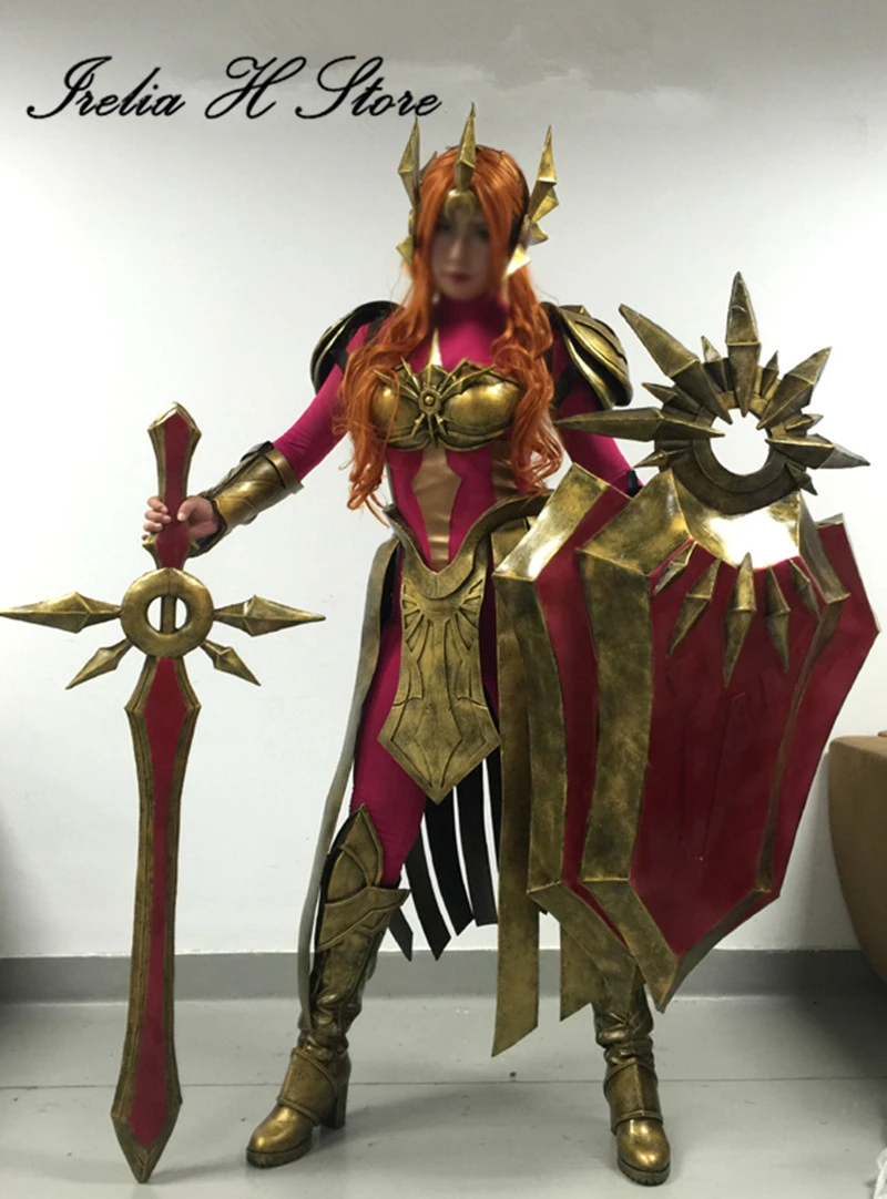 

Irelia H Game lol Cosplay Leona Cosplay Costume Uniforms Cosplay Costume Size Uniforms For Women Dress