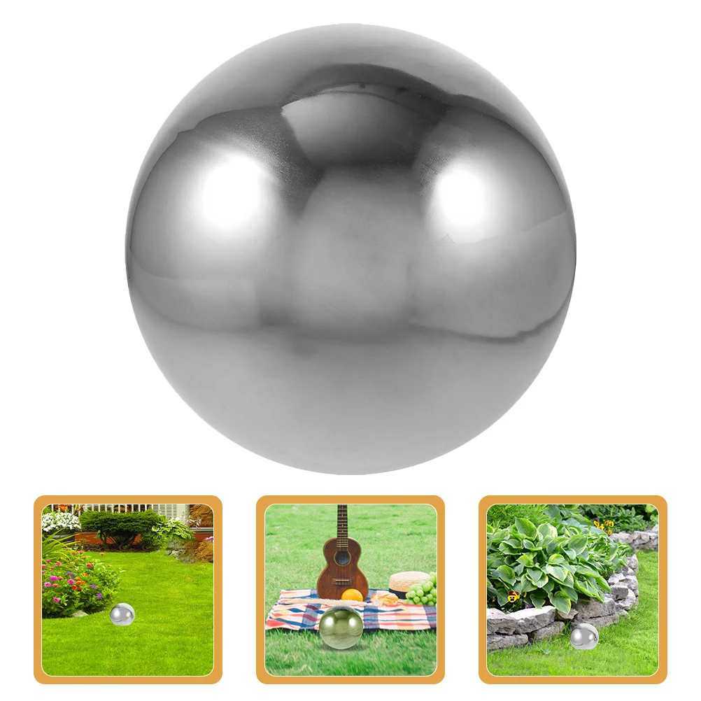 

5Pcs Stainless Steel Gazing Globe Mirror Polished Balls for Photography Garden Decor Mirror Ball Gazing Balls Garden Hollow Ball