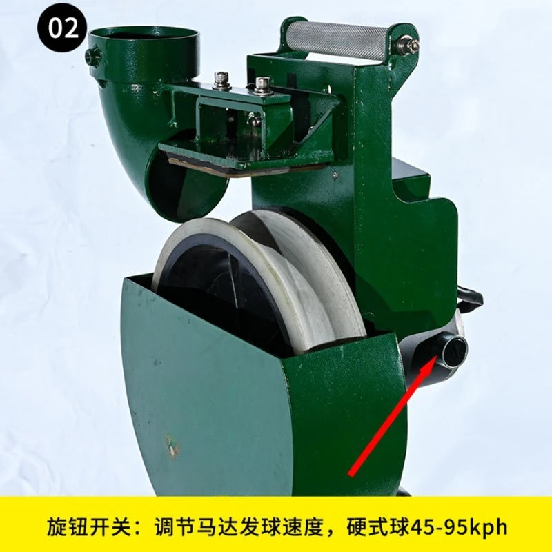 Single-wheel serve machine Baseball professional practice automatic serve machine