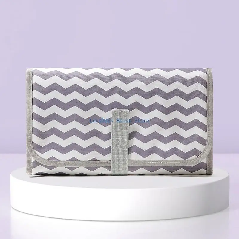 بساط أطفال عالي الامتصاص من BX0D، مناسب للسفر، وسادة تغيير حفاضات الأطفال، حقيبة متعددة الوظائف