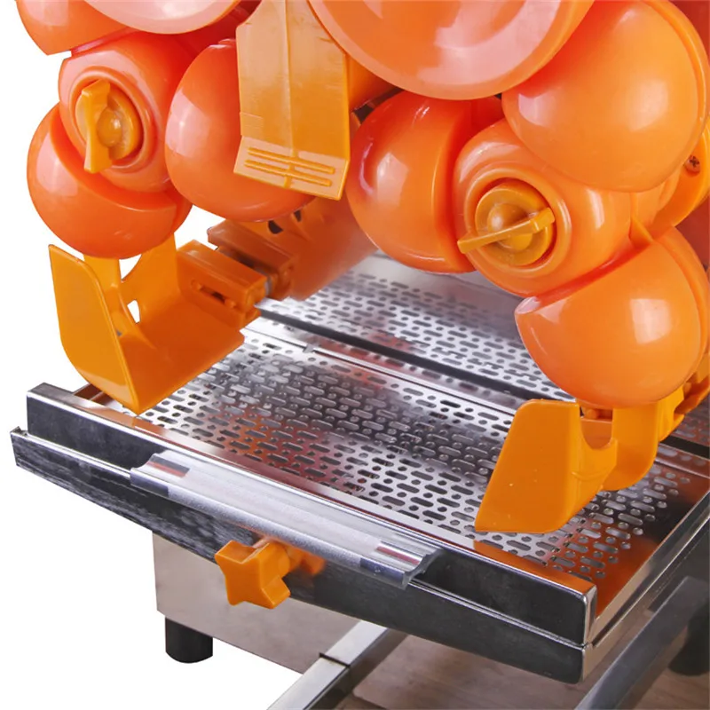 2000E-2 коммерческая автоматическая соковыжималка для апельсинов, лимонов и цитрусовых, промышленная выжималка из нержавеющей стали, автоматическая машина для выжимания апельсинов