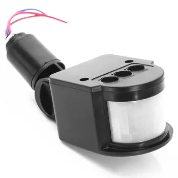 壁燈開關戶外LED安防紅外線PIR人體感應器泛光燈太陽能燈聚光燈 8 最佳銷售 戶外運動感應器 - №5