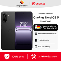 OnePlus Nord CE 5 samrtphone 5G 8GB+256GB,MediaTek Dimensity 8350 Apex,6.77\