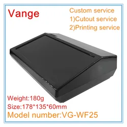 Vange electronics project box 178*135*60mm ABS plastic instrument housing diy