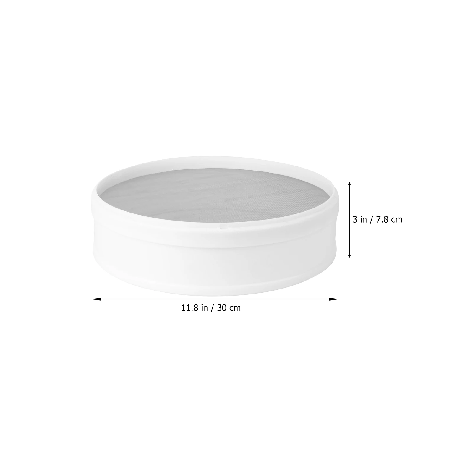 

Soil Sifter Tool Durable Sieve Efficient Filtration Gardening Flour Filter Compact Size Rust Mesh Screen Multipurpose Sifter