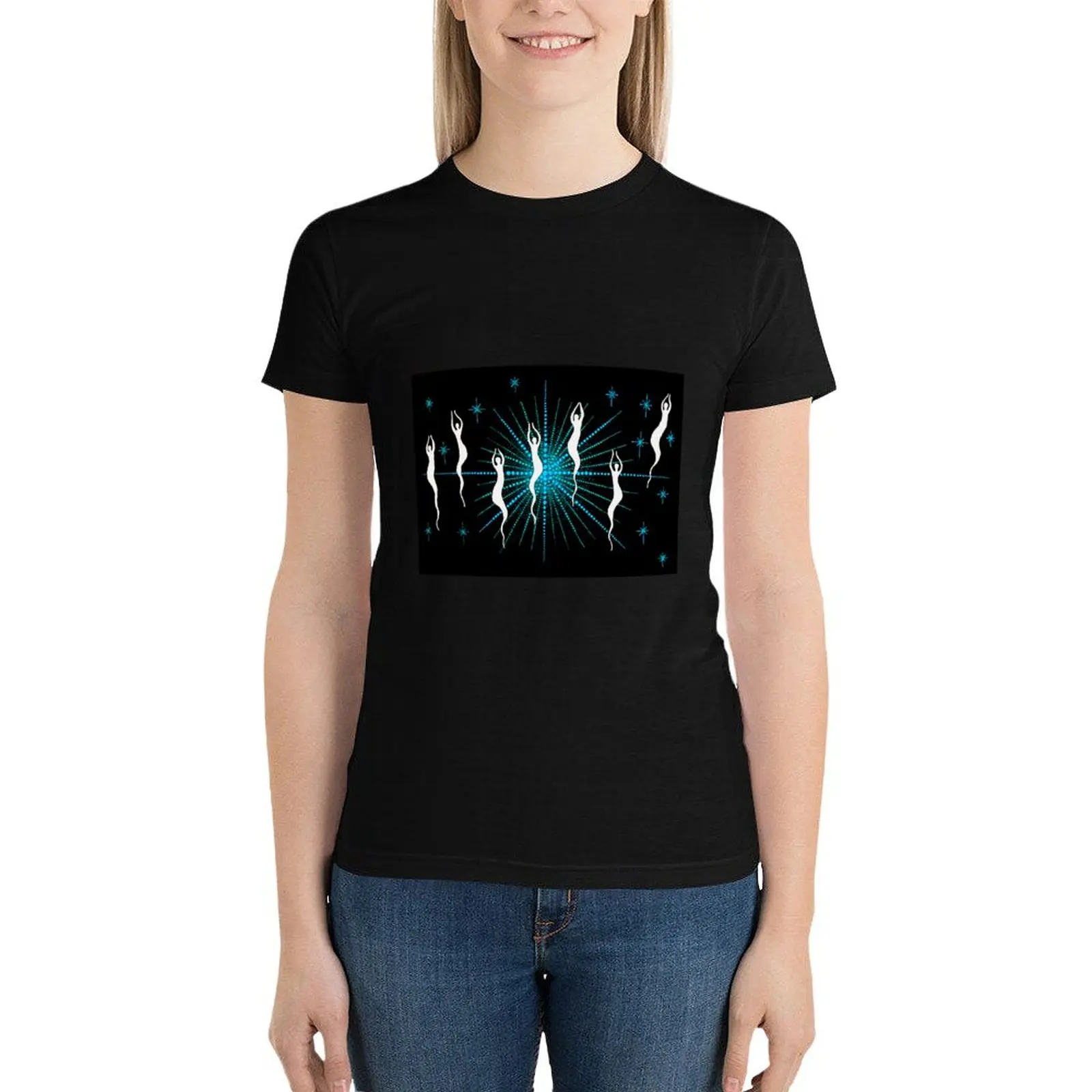 

Star Sisters, Seven Sisters Dreaming T-Shirt cute clothes female black t shirts for Women