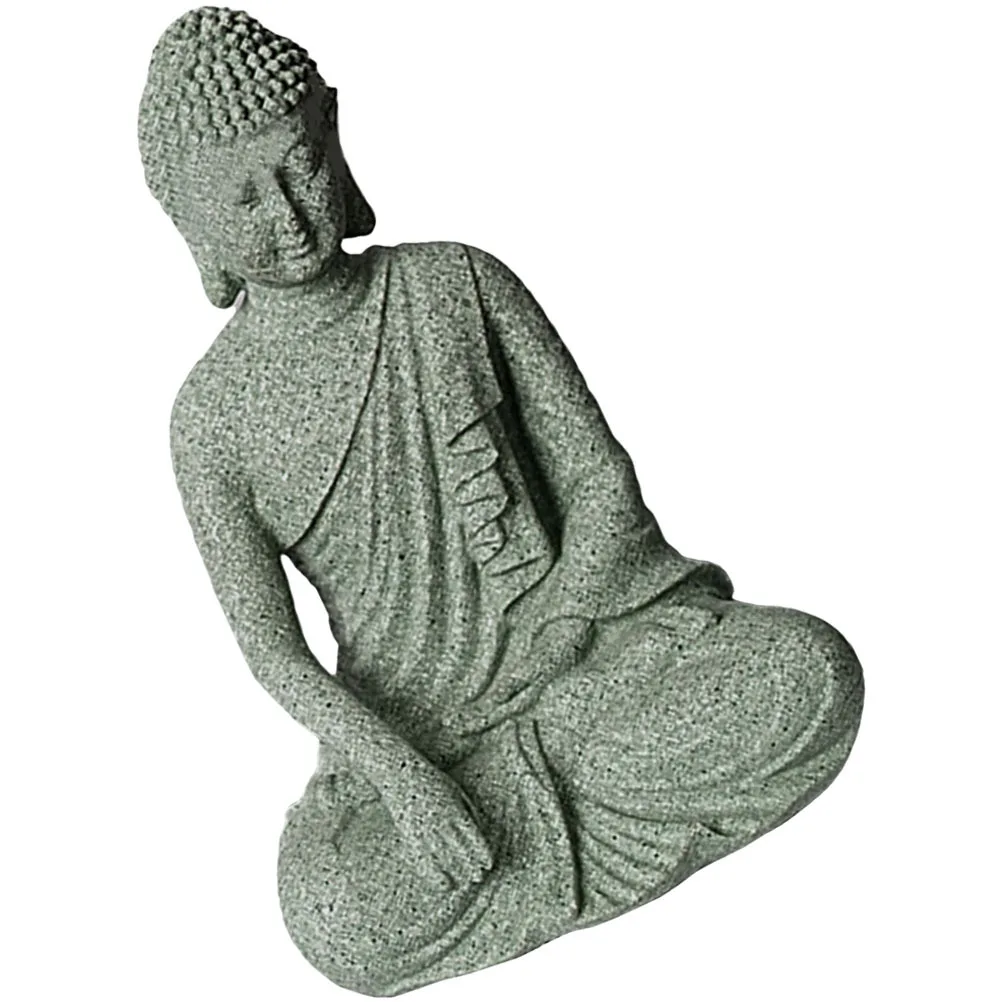 

Aquarium Buddha Ornament Fish Tank Decoration Creative Desktop Adornment Not Easy to Deform Or Fade Fish Tank Buddha