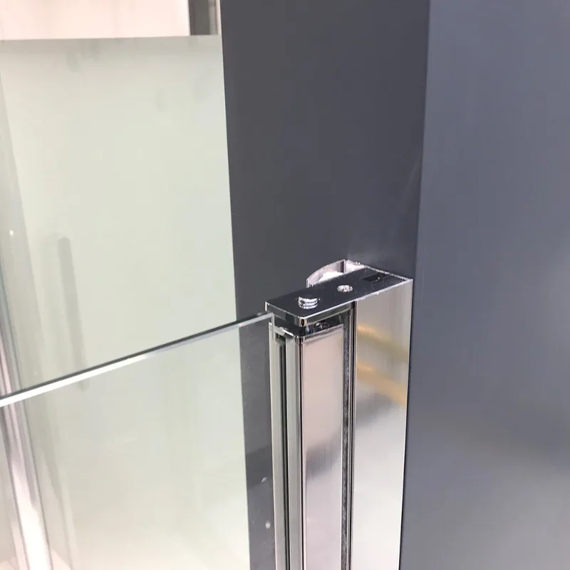 Foldable bathtub, shower screen, throttle aviation aluminum integrated shower room