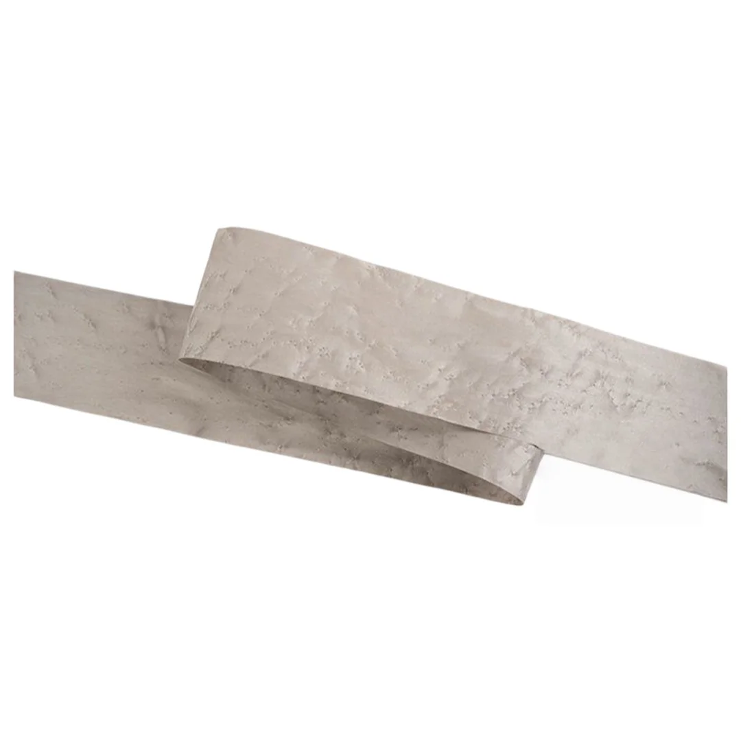 Natural Light Gray Birdseye Veneer, 0.2mm, 250x18cm, For Decoration, Speaker & Guitar Body Veneering.(Backing Non-woven Fabric)