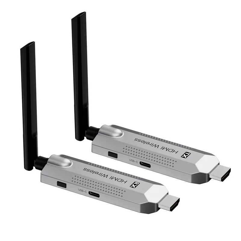 

Wireless Transmitter and Receiver Wireless Sender 2.4/5.8GHz 1080P HD Extender for Laptop TV Box Projection