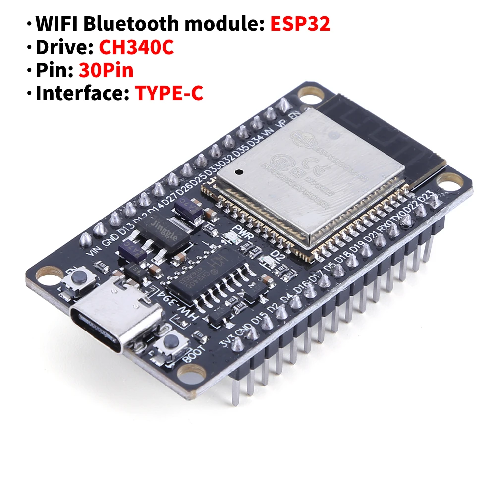Esp32 Development Board Uitbreidingskaart Compatibel Met Esp32 Wifi Bluetooth Module NodeMCU-32S Lua 30pin Uitbreidingskaart - afbeelding 1