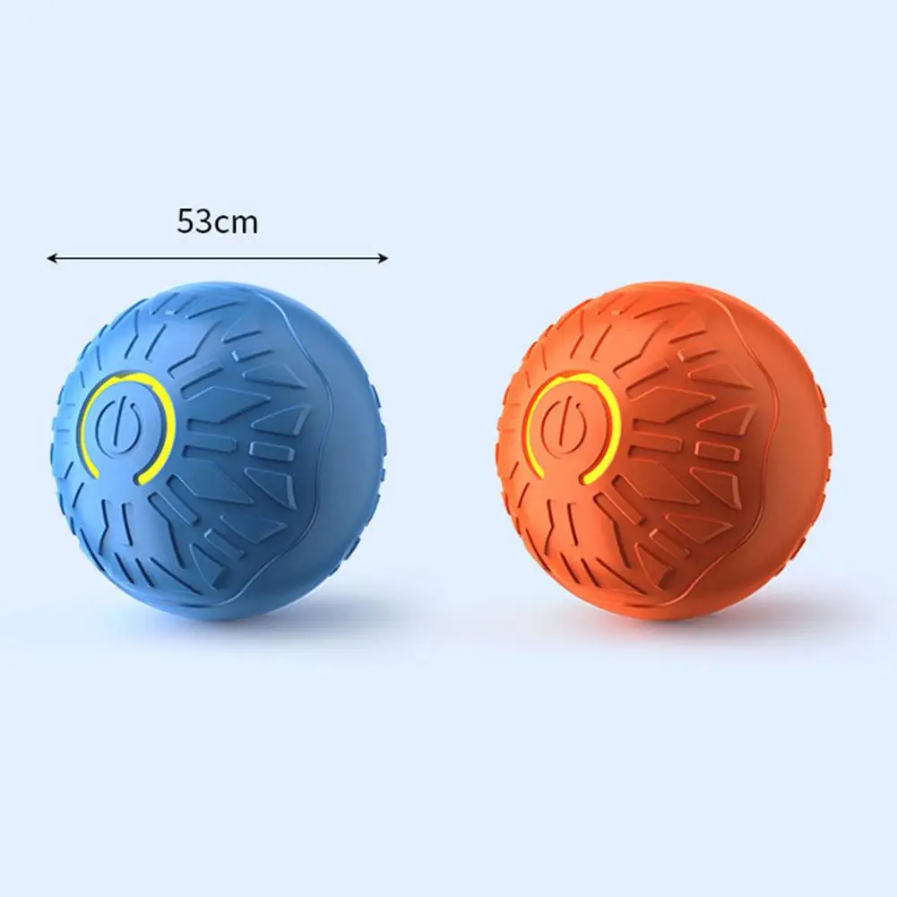 USB Electronic Smart Dog Toy Ball Self Rotating Ball For Puppy Birthday Gift Interactive Pet Automatic Moving Ball Dropshipping