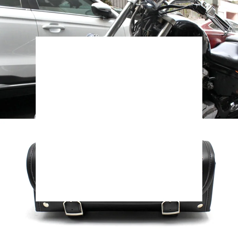 

Universal Bags Black Motorcycle Tool Bag Front Fork Handlebar Saddlebag Roll Barrel Racing Tail Barrel Storage Accessories
