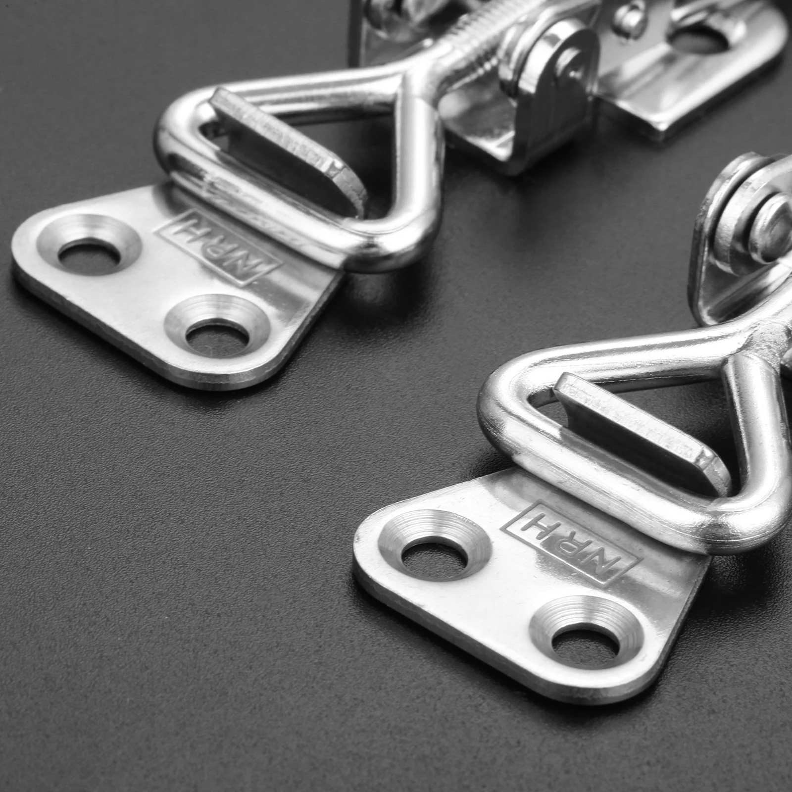 1Pc Adjustable Toggle Clamp Hasp Stainless Steel Suitable for Doors Gates Boxes Home Hardware Accessories Latch Catches Hasp