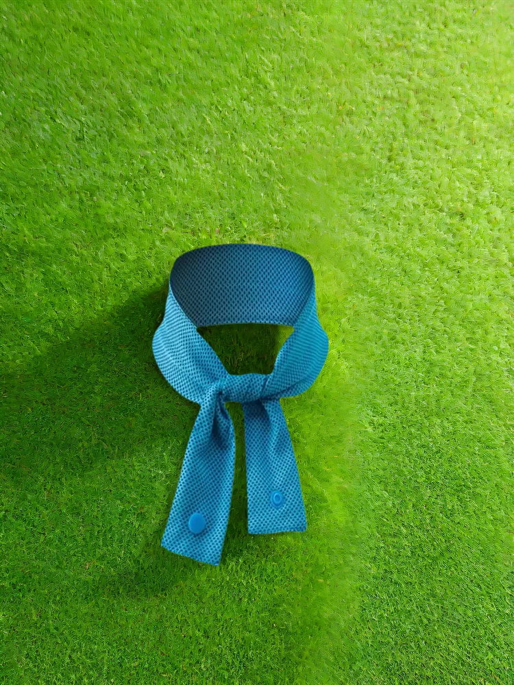 Koelende ijssjaal Zomer Sneldrogend Zweetabsorberend Koud strandlaken Nekwikkel Ademend Herbruikbaar Outdoor Hardlopen Fietsen Bandana - afbeelding 2