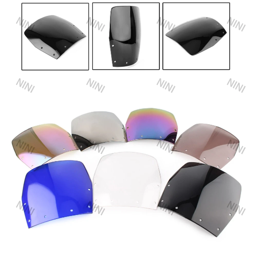 

Мотоцикл для Kawasaki Ninja EX250 EX 250 1988 1989 1990-2007, экран, двойной пузырь, дефлектор лобового стекла, защита ветрового стекла