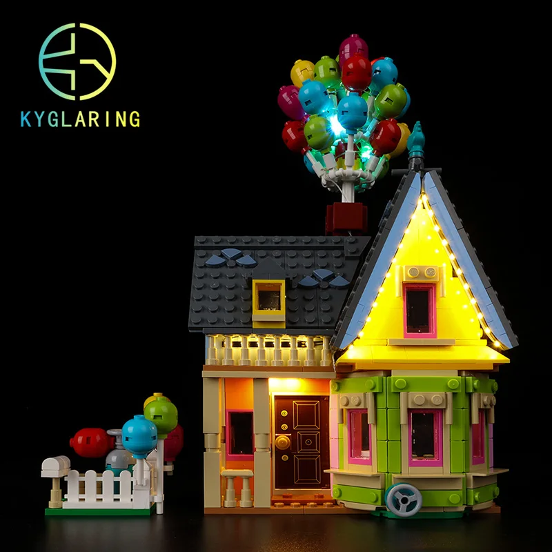 Kyglaring LED Light Kit For 43217 UP HOUSE Block Model (Not Included Building Blocks)