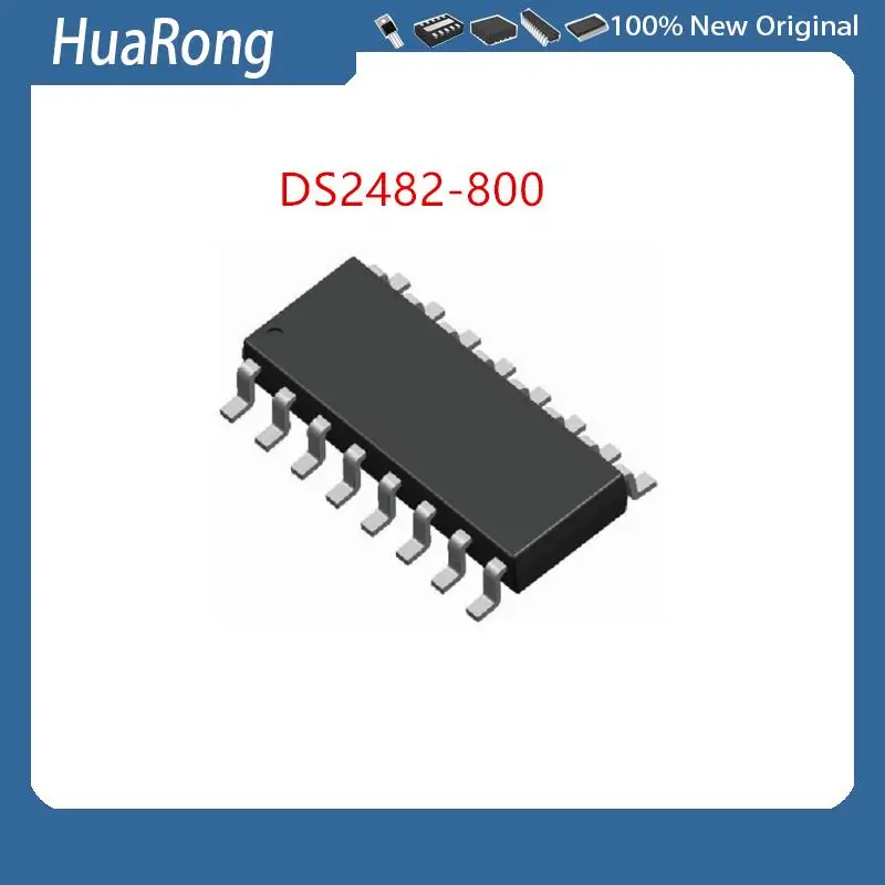 

New 5PCS/LOT DS2482-800 DS2482S-800 DS2482 800 SOP-16