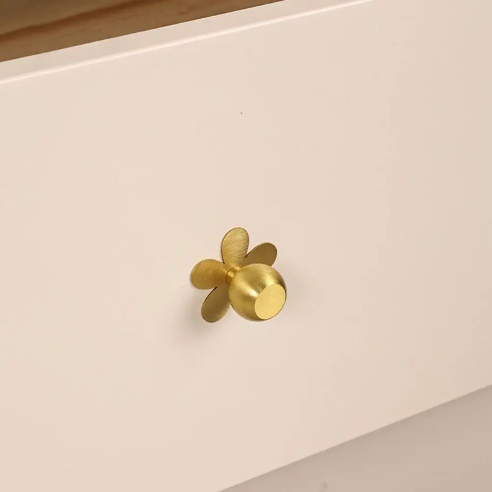 Modern Brass Cabinet Pull Gold with Backplate Drawer Pull Minimalist Cupboard Decorative Knob Cabinet Decoration
