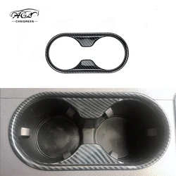 1pcs Gear Water Cup Frame Cover Trim ABS Carbon Fiber Color for Ford Ranger 2015 2016 2017 2018 2019 2020 2021