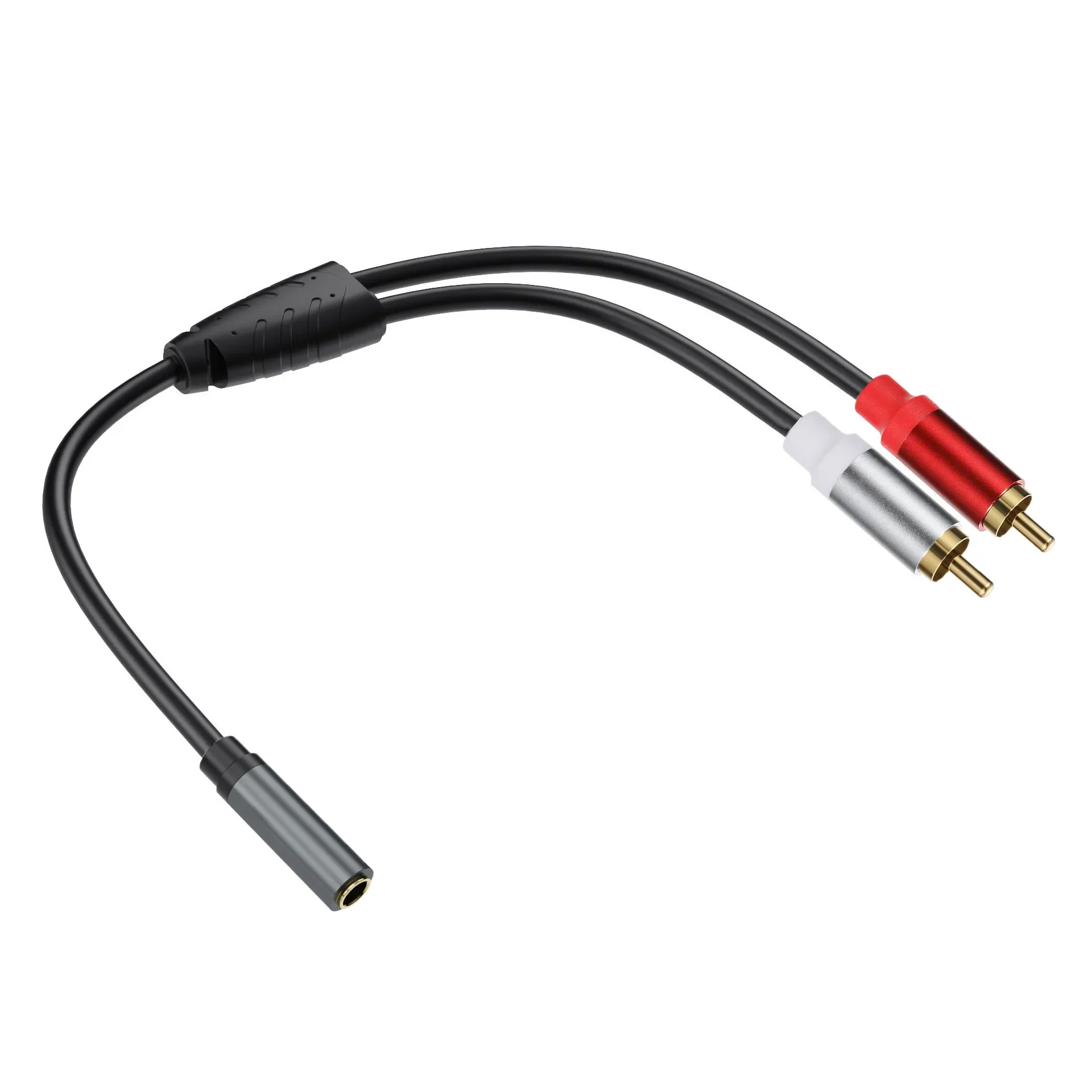 3.5mm male/Female to 2 RCA female/male Stereo Audio Adapter Cable for Smartphone, MP3, Record Player, Speakers, Home Theater