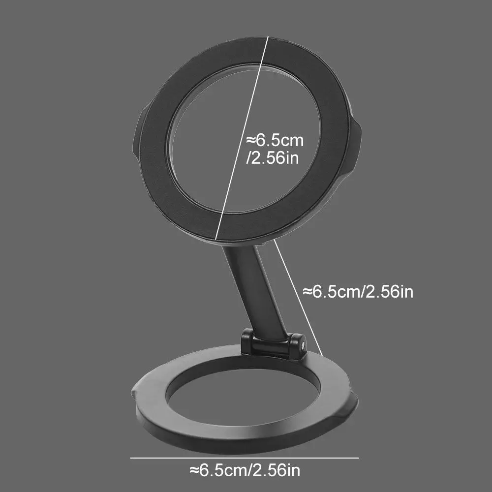 360 Rotating Navigation Car Mobile Phone Stand Telescoping Removable Magnetic Car Dashboard Anti-Shake Double-Sided