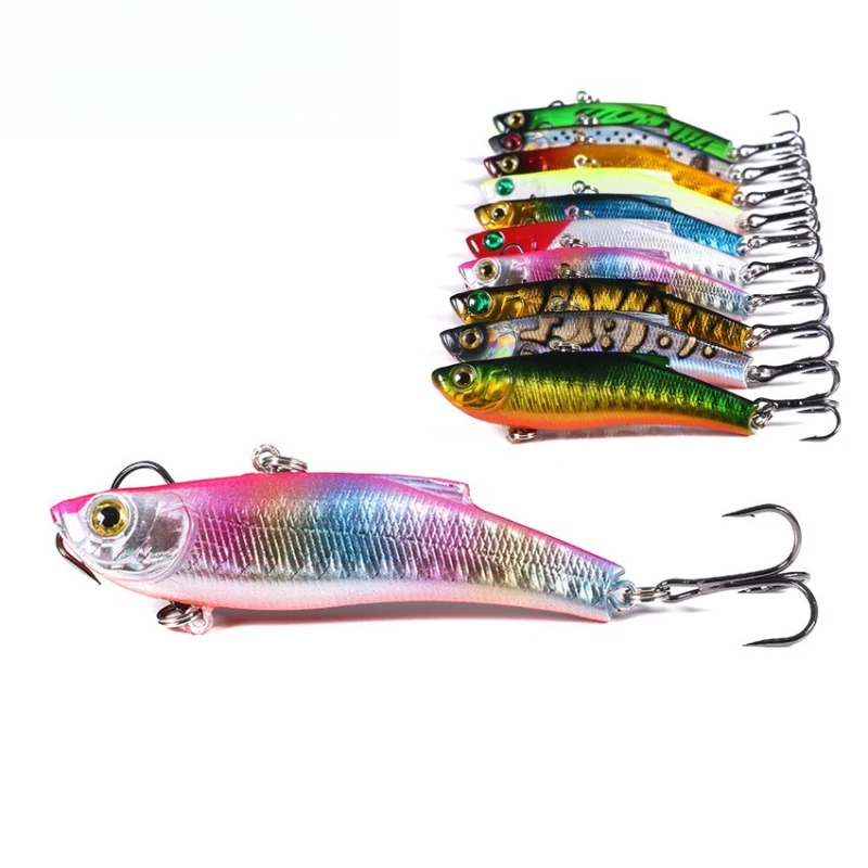 

1Pcs 7cm-18g Sinking Vibration VIB Fishing Lures Trolling Hard Bait Swimbait Wobbler Crankbait Bass Carp Pike Fishing Tackle