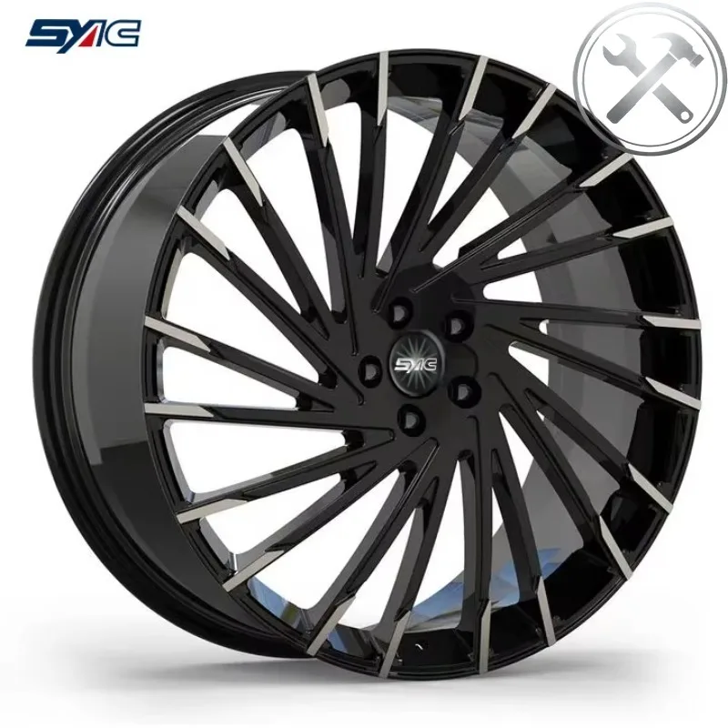 OEM Custom 17-21 Inch 5 Hole Forged 6061 Aluminum Alloy Wheel Rims Universal 4x4 Offroad Retrofit Wheels