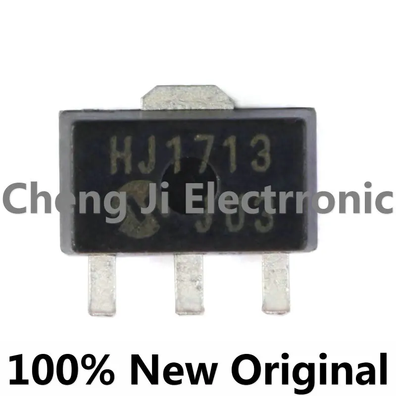 

10PCS MCP1702T-3302E/MB、MCP1702T-5002E/MB、code HG2221、HG1713、SOT89 Low voltage difference linear regulator (LDO) chip