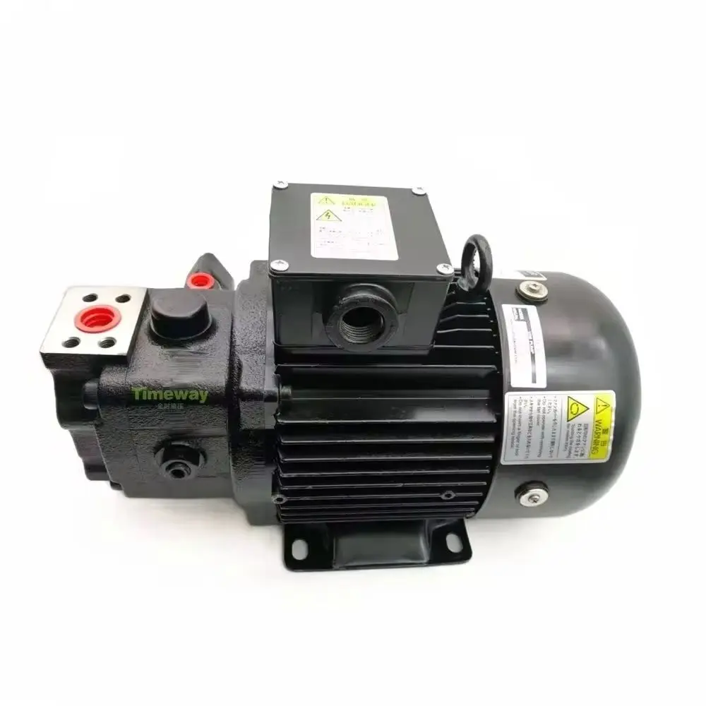 UVN Hydraulic Vane Pump Group UVN-1A-1A2-15E-4N-E6168E Variable Volume Vane Pump With Electric Motor Uni-pump Power 1.5KW IE3
