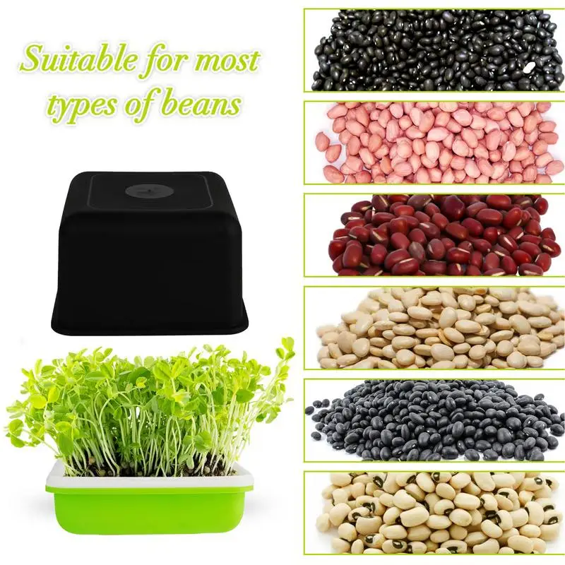 Seed Starter Tray Plant Starter Kit and Base Mini Greenhouse multi-function Germination Kit for Seeds Growing Starting