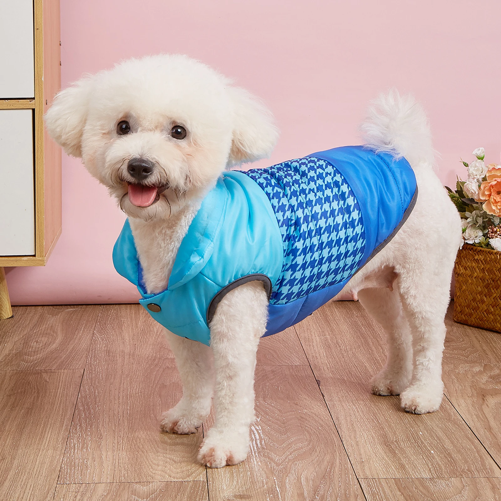 Winter Dog Jacket Windproof Warm Coat For Small And Medium Dogs_voghion.com