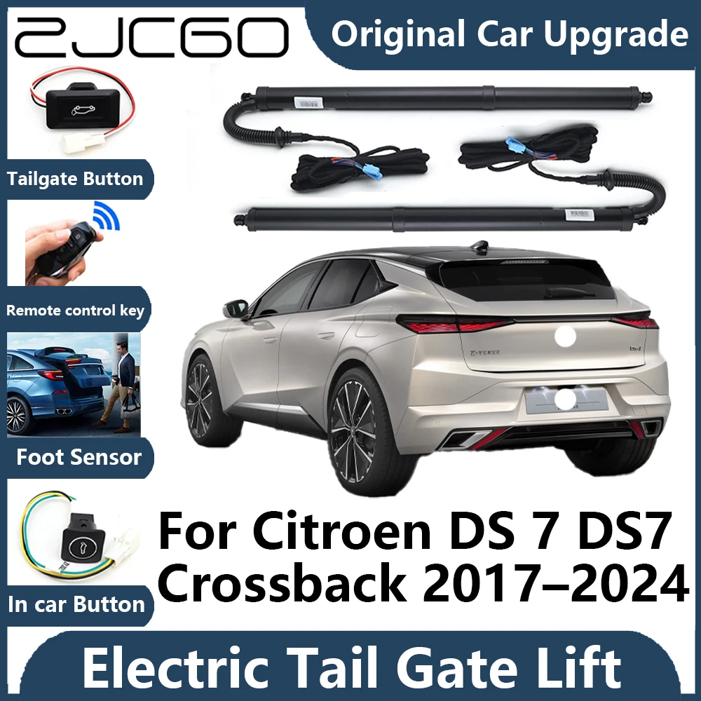 For Citroen DS 7 DS7 Crossback 2017~2024 Tailgate Electric Tail Gate Lift Prop Support Vehicle Power Rear Door Liftgate Strut