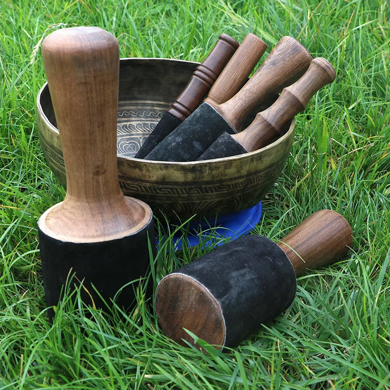 Tibetan Singing Bowl Sticks Buddhist Singing Bowls Stick Yoga Sound Healing Therapy Accessories Percussion Instruments Parts