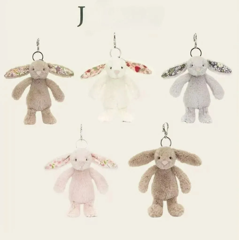 

JEiY and CAT милый кролик плюшевая игрушка брелок Бонни кролик мультфильм плюшевая сумка кулон мягкие игрушки подарок забавные плюшевые куклы брелки