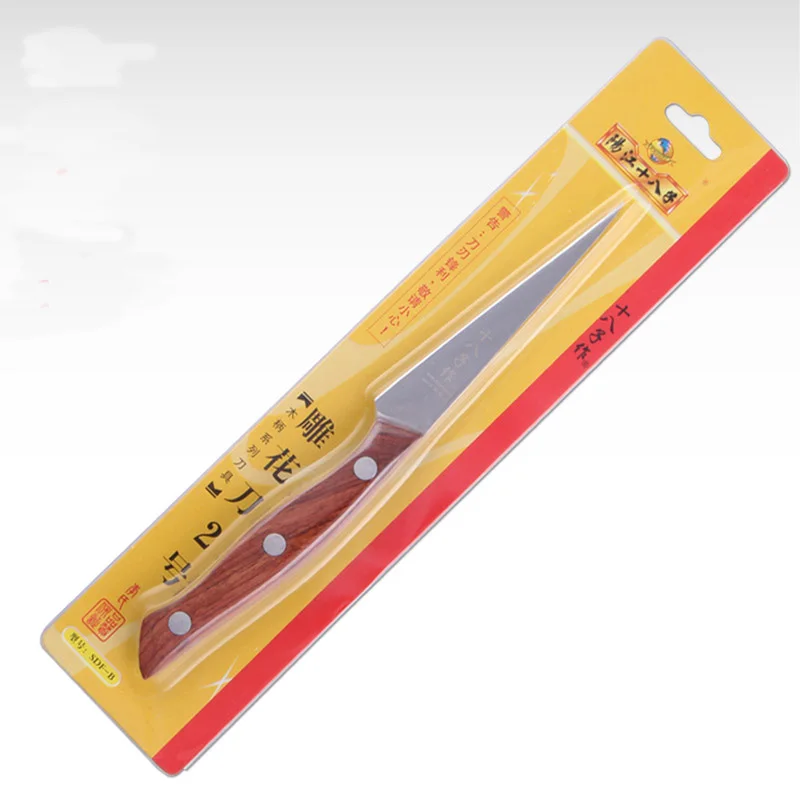 

New Stainless Steel Kitchen Food Carving Knives 3PCS Set Household Chef Professional Sculpture Fruit Platter Tool Peeling Knife