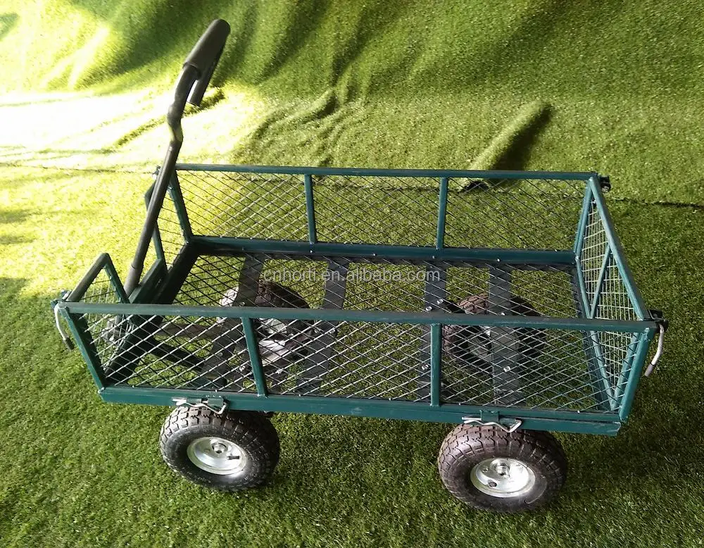 four wheel garden folding wagon cart for sale