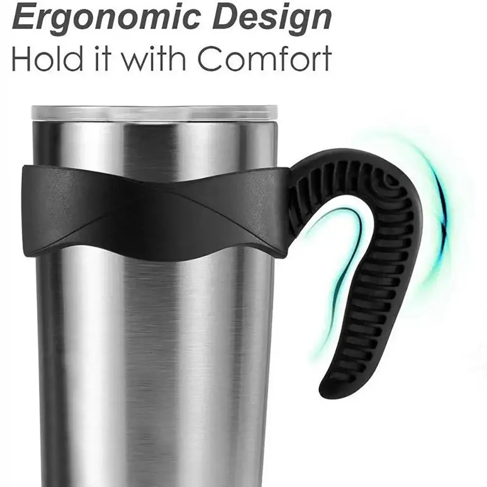 1Pcs Mug Base Tumbler Cup Handle Bottle Accessory Drinkware Water Bottle Holder 5 Color Portable for Yetti Rambller 20oz/30Oz