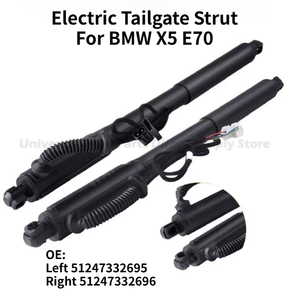 Electric Tailgate Strut Power Liftgate Support For BMW X5 E70 OE Left 51247332695 Right 51247332696 Car Accessories Replacement